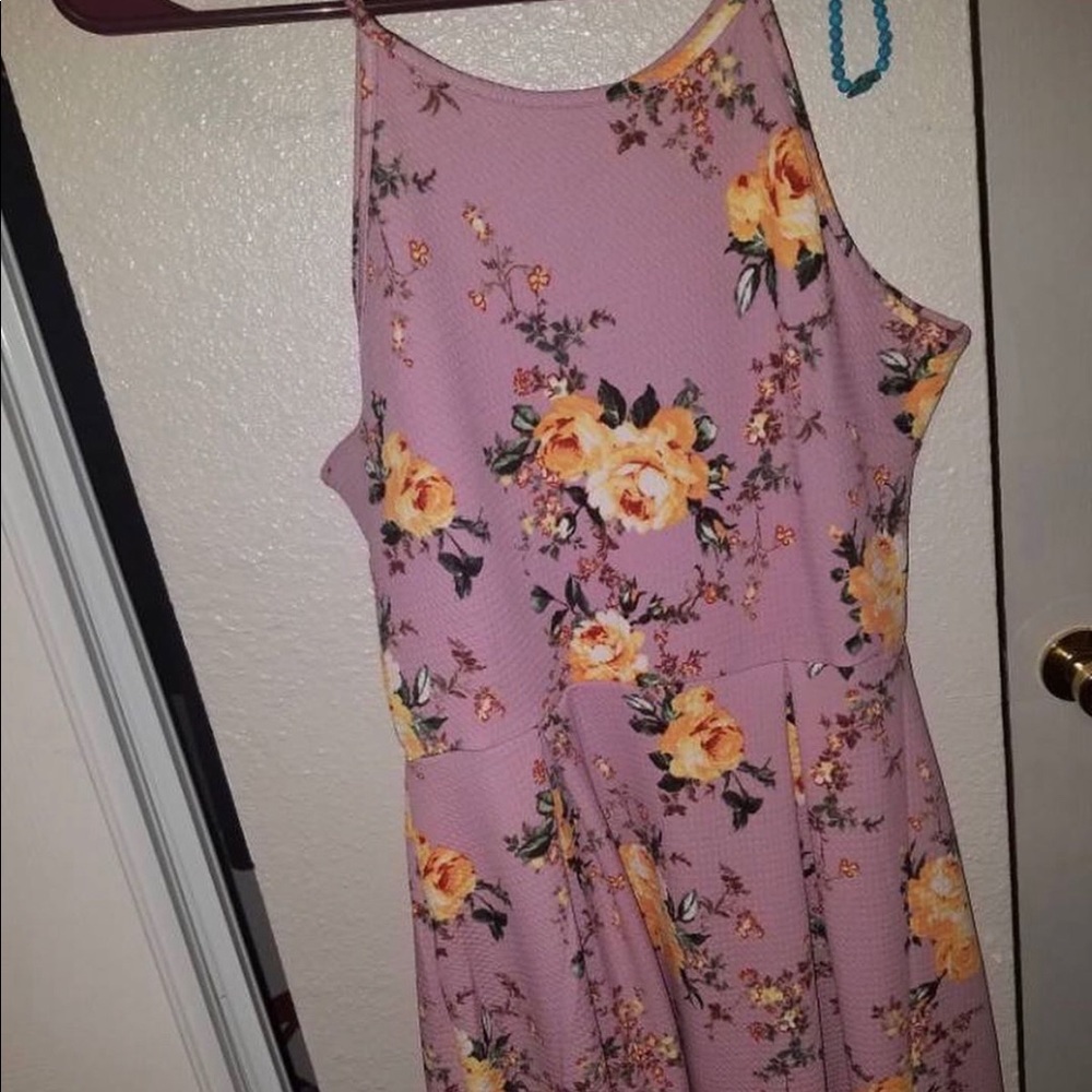 flowy dress floral